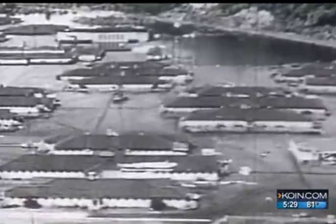 Video Still from Vanport Flood video